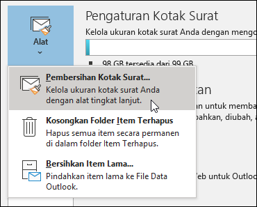 Pembersihan Kotak Surat