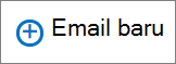 Cuplikan layar memperlihatkan Kontrol email baru yang digunakan untuk membuat pesan email.