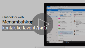 Gambar mini menambahkan video kontak