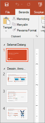 Panel gambar mini