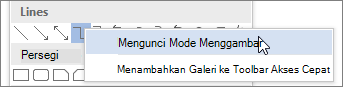 Memilih Mode Gambar Kunci