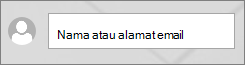 Kotak entri penulis halaman