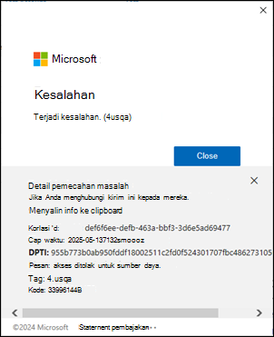 Kesalahan masuk Outlook klasik 4usqa