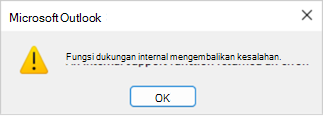 Contoh pertukaran grup kontak kesalahan