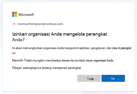 Perintah Kelola perangkat