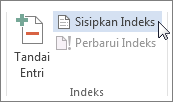 Menyisipkan indeks