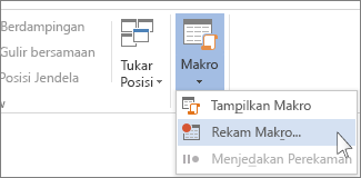 Perintah Rekam Makro