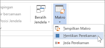 Perintah Hentikan Perekaman