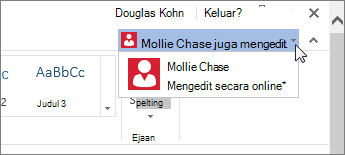 Penulis di Word Online