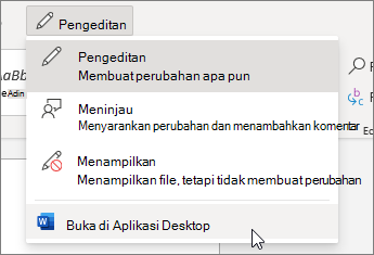 Buka di Aplikasi Desktop