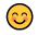Emoji wajah tersenyum