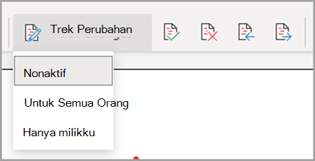 Lacak turun bawah perubahan, Untuk Semua Orang, Hanya Milik Saya