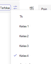 Pilih kelas