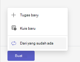 dari yang sudah ada
