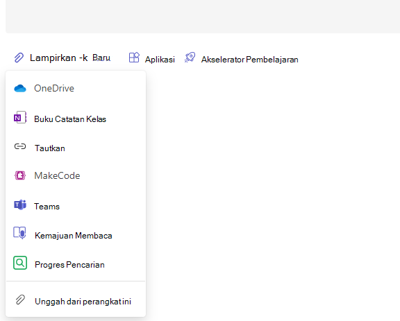 Cuplikan layar makecode.