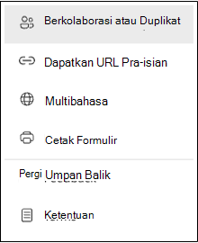 Forms antarmuka pengguna kolaborasi baru