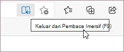 Keluar dari Pembaca Imersif