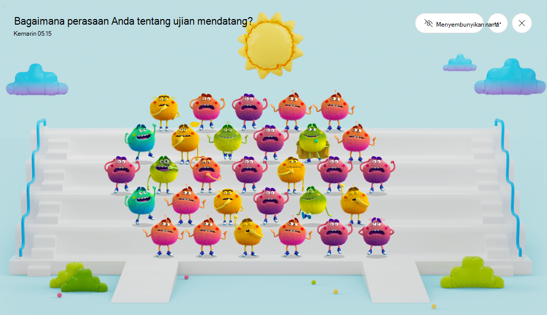 Cuplikan layar monster.