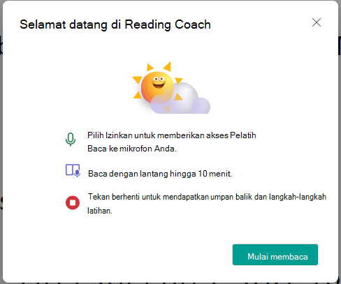 Mulai membaca