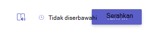 menyerahkan
