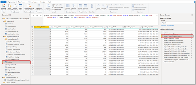 Figure 7 – Custom and conditional columns