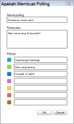 Pemungutan suara Lync