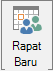 Tombol Rapat baru