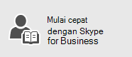 Skype for Business Mulai
