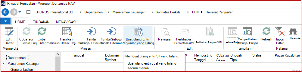 Riwayat SII