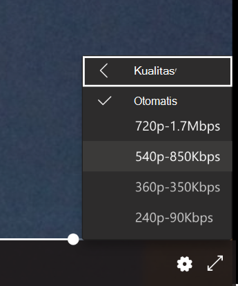 Menu Resolusi