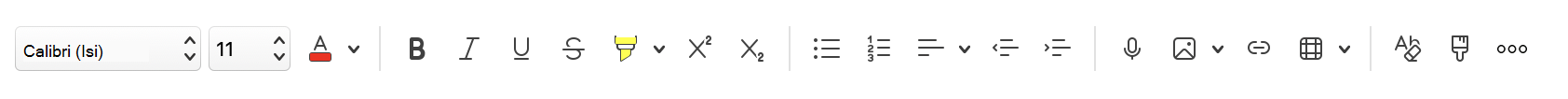 Memformat Pita di Outlook