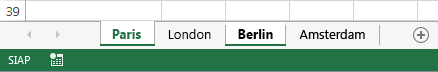 Tab Paris dan Berlin telah diklik.