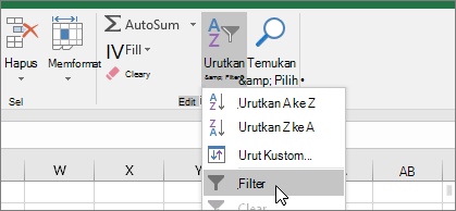Beranda > Mengurutkan & Filter Filter > Terkadang