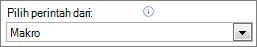 Perintah untuk Toolbar Akses Cepat