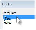 Kotak dialog Masuk Ke