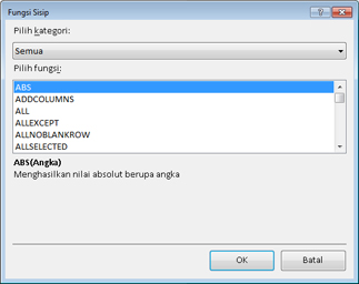 Fungsi Insert