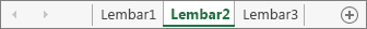 Tab lembar