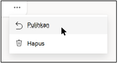 Menghapus formulir 4