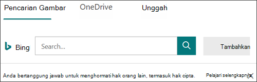 Cari gambar untuk ditambahkan ke pertanyaan