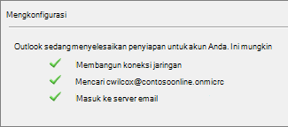 Halaman ketiga panduan Akun Baru