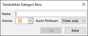 Menambahkan kategori baru