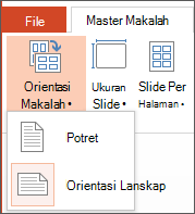 Menu Orientasi Makalah