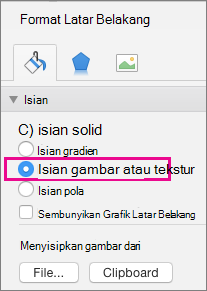 Format Latar Belakang PowerPoint untuk Mac