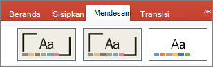 Tema PowerPoint untuk Mac