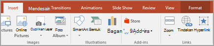 Klik Tindakan
