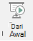 Tombol ini memulai peragaan slide, dimulai dari slide pertama dalam presentasi.