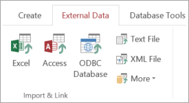 Tab Data Eksternal Access
