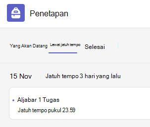 terlambat