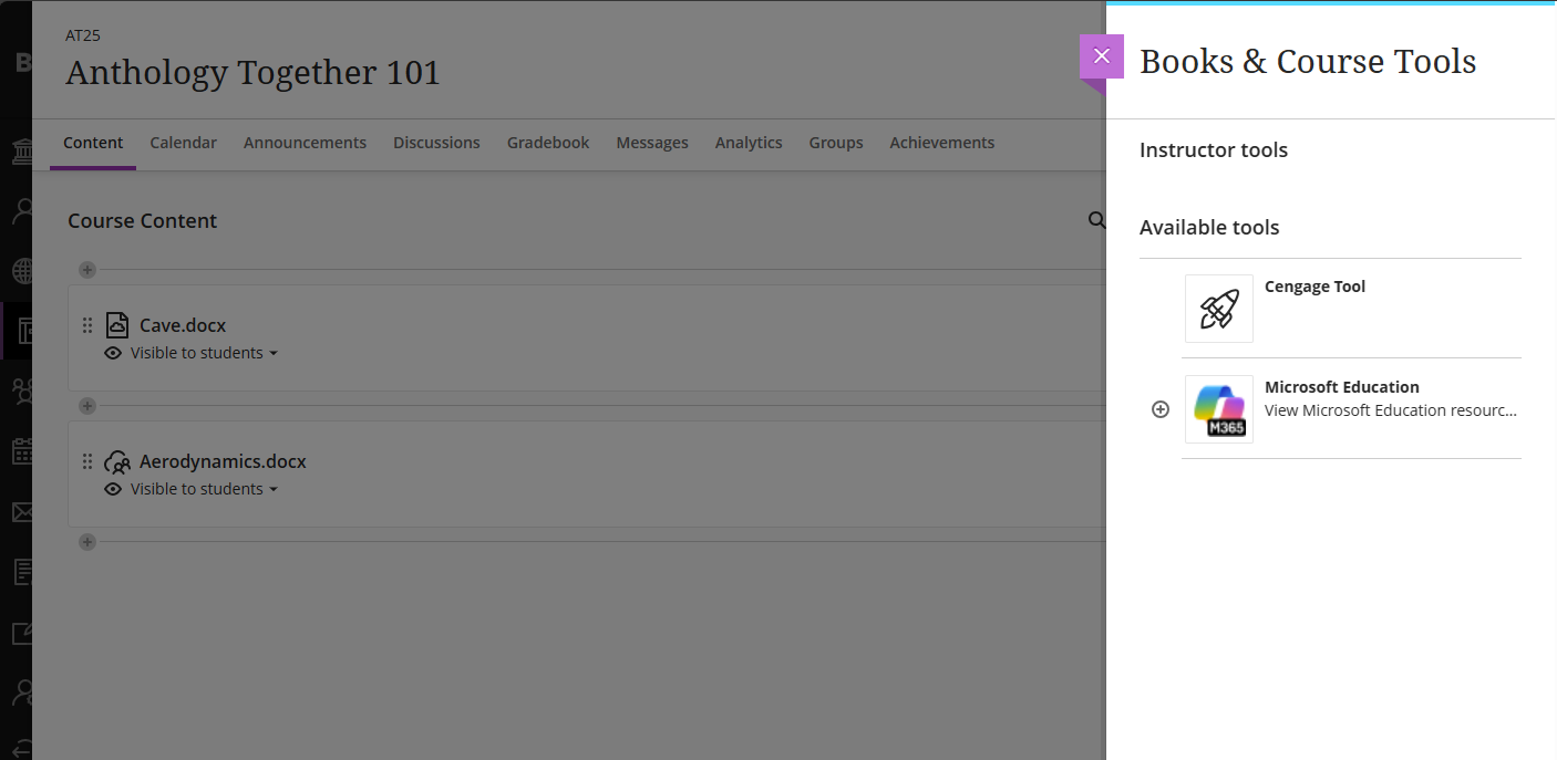 Buku dan Alat Blackboard Pilihan Microsoft Education