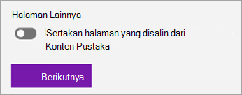 Cuplikan layar halaman distribusi.